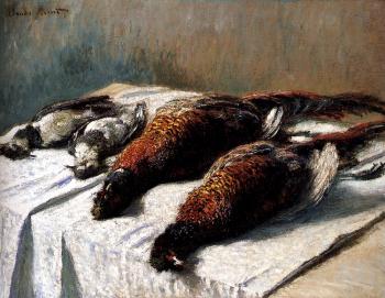 Claude Oscar Monet : Pheasants and Plovers